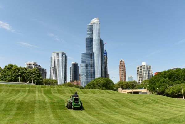 Corporate Lawn Mowing in Evans